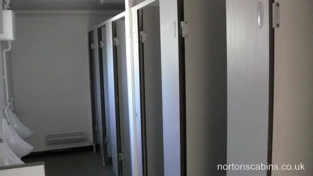 Toilet Blocks Refurbished 32ftx10ft 6 + 2 toilet block SOLD NOR222
