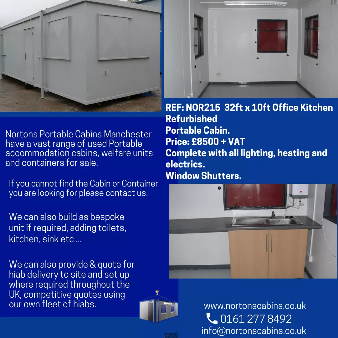 Ref: Nor215 32ftx10ft Office Kitchen £8,500 +VAT