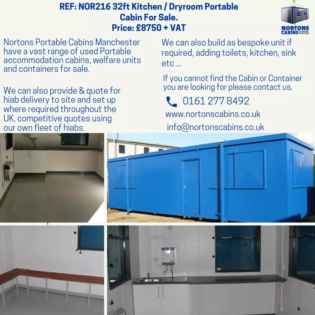 Ref: Nor216 32ft Kitchen Dryroom £8,750 +VAT
