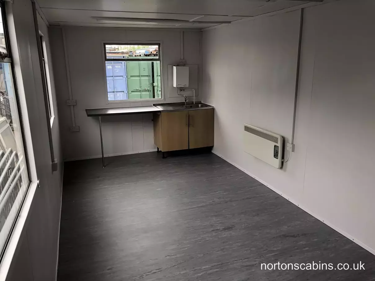 Ref: Nor235 20ftx 9 open plan  kitchen unit £6,500 +VAT