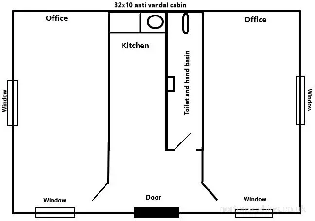 Ref: Nor246 32x10ft AV  office kitchen, Loo £10,500 +VAT