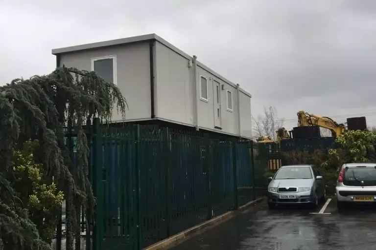 Long refurbished office cabin at our Manchester premises