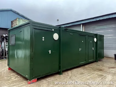 Refurbished cabin ready for collection