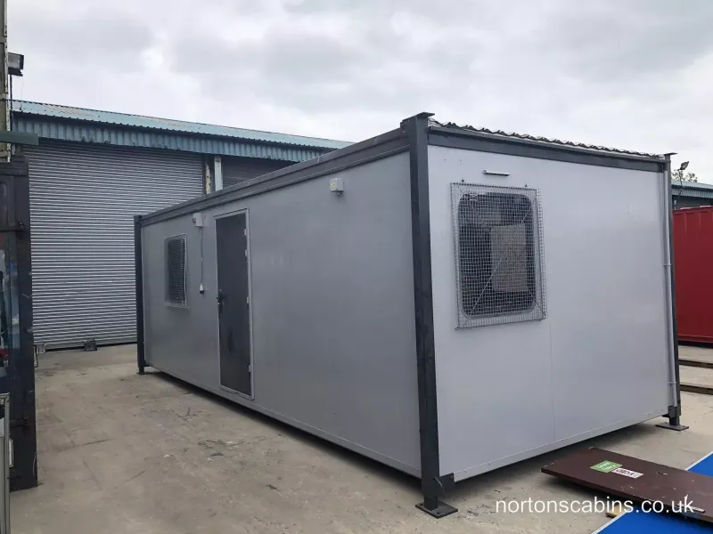 Office cabins Refurbished 24x10ft office shower WC Ref Nor236