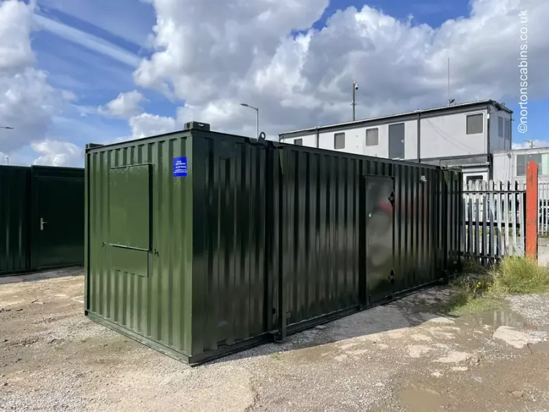 Office cabins Refurbished 21ftx9 office kitchen loo Ref Nor279