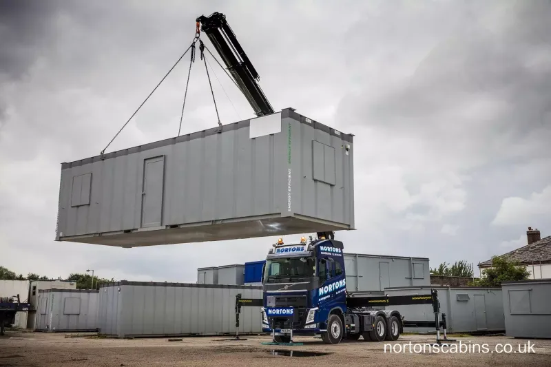 Anti Vandal Cabins Refurbished 32ftx10 anti vandal Ref Nor65