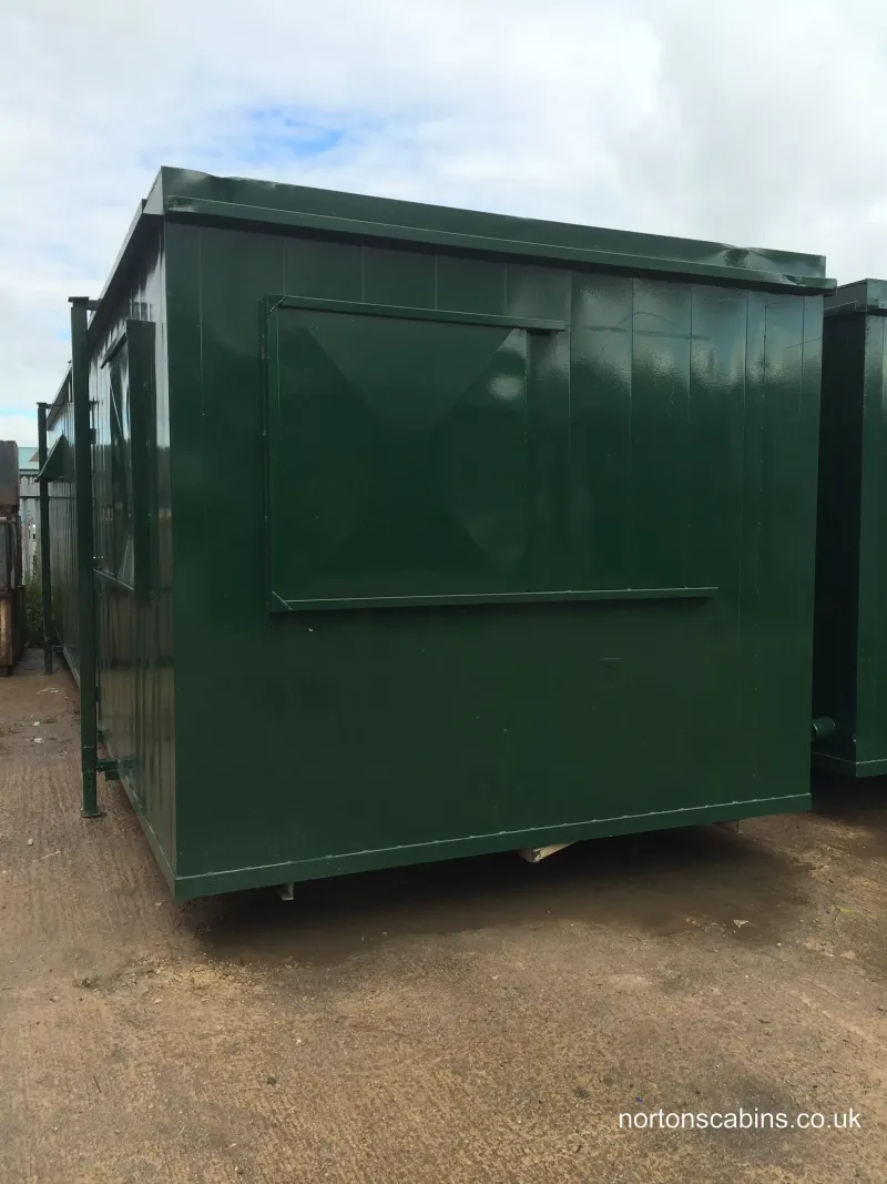 Office cabins Refurbished 32ftx10 antivandal Office Ref Nor67